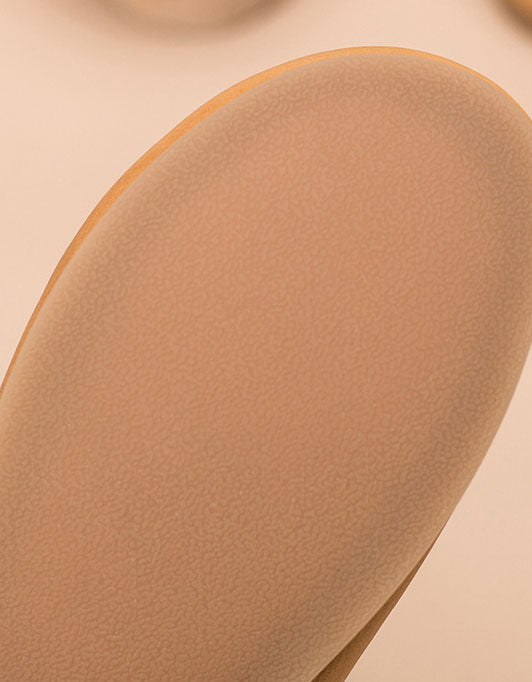 Cómodas bailarinas retro de piel suave para mujer talla 41