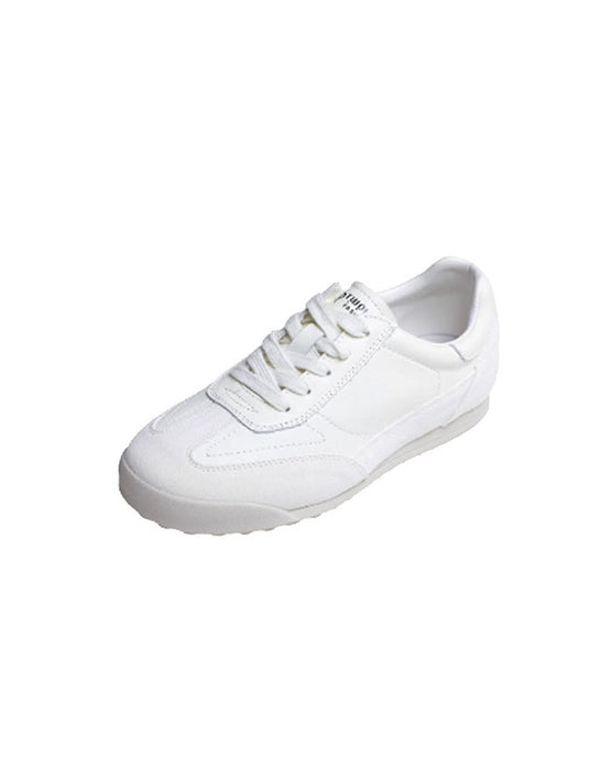 Spring Light Weight Casual Flat White Sneakers