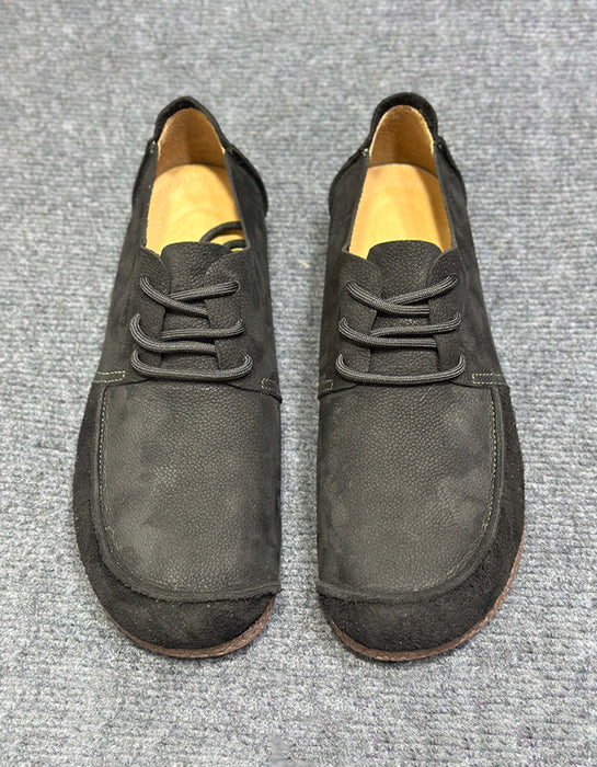 SoftLeatherComfortableRetroFlatShosforMen