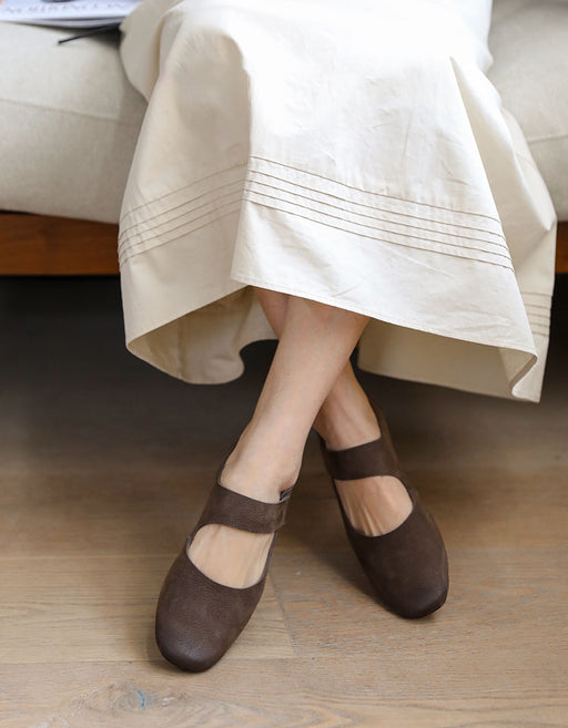 Genuine Leather Comfortable Ballet Shoes March Shoes Collection 2023 98.00