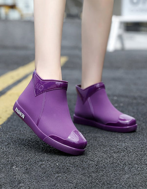 Mid-tube Waterproof Non-slip Wear-resistant Rain Boots Oct New Trends 2020 38.50