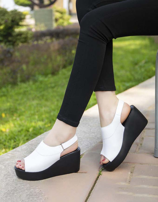 Summer Fish Toes Slingback Wedge Sandals Feb Shoes Collection 2023 78.00