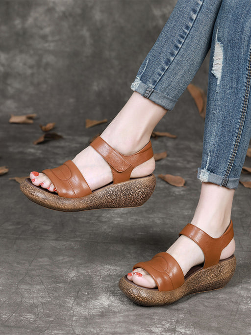 Wedge Heel Retro Summer Women's Sandals March New 2020 79.99