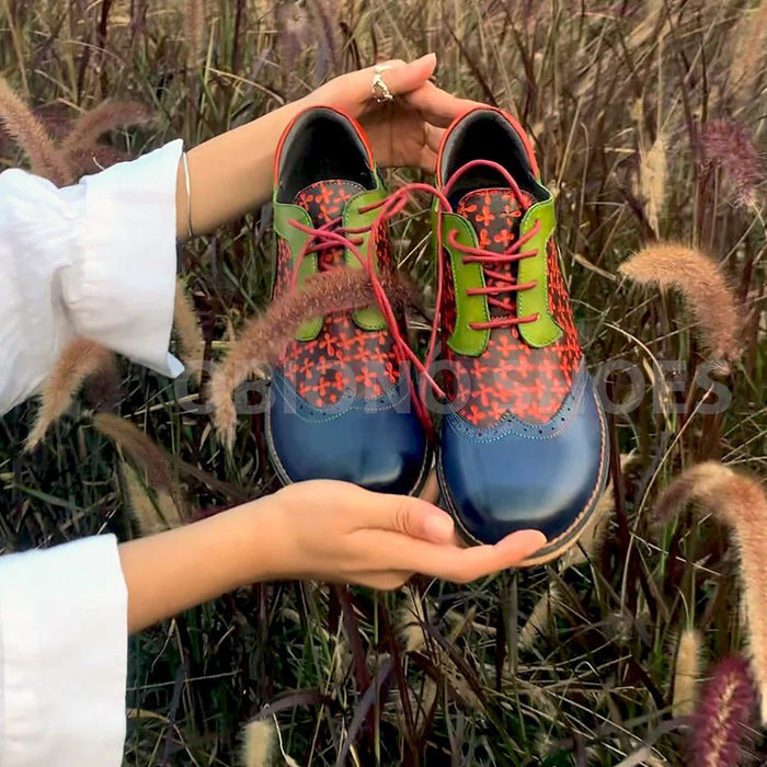 British Style Vintage Oxford Shoes for Women