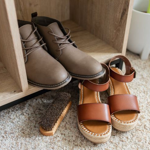 how to clean soft leather shoes