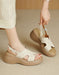 Summer Soft Sole Open Toe Wedge Sandals Slingback July Shoes Collection 2026 98.00