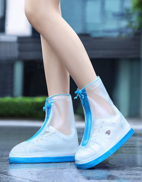 2 Pairs Waterproof Transparent Rain Boots