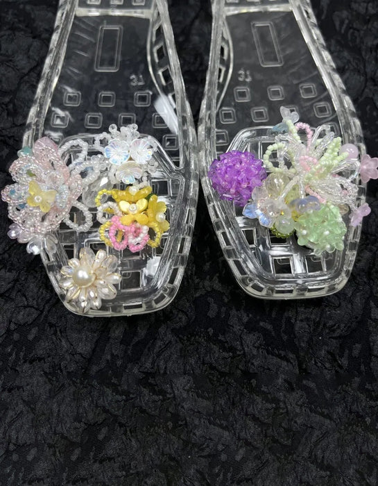 8 PCS Summer Jelly Shoes DIY Accessories April Shoes Collection 2026 5.00