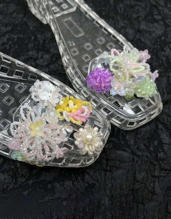 8 PCS Summer Jelly Shoes DIY Accessories April Shoes Collection 2026 5.00