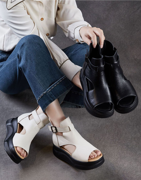 Ankle Buckle Summer Open Toe Platform Sandals Obiono June Shoes Collection 2026 85.00