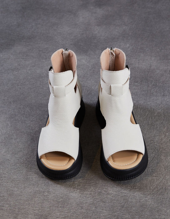 Ankle Buckle Summer Open Toe Platform Sandals  June Shoes Collection 2026 85.00