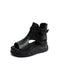 Ankle Buckle Summer Open Toe Platform Sandals Black June Shoes Collection 2026 85.00