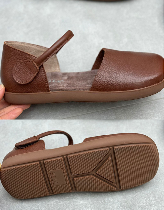 Ankle Strap Soft Sole Round Toe Flat Shoes Obiono June Shoes Collection 2026 81.00