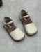 Ankle Strap Soft Sole Round Toe Flat Shoes Beige June Shoes Collection 2026 81.00