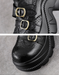 Autumn Brogue Style Double Buckle Strap Platform Chunky Shoes for Women, Obiono Sep Shoes Collection 2026, 89.99