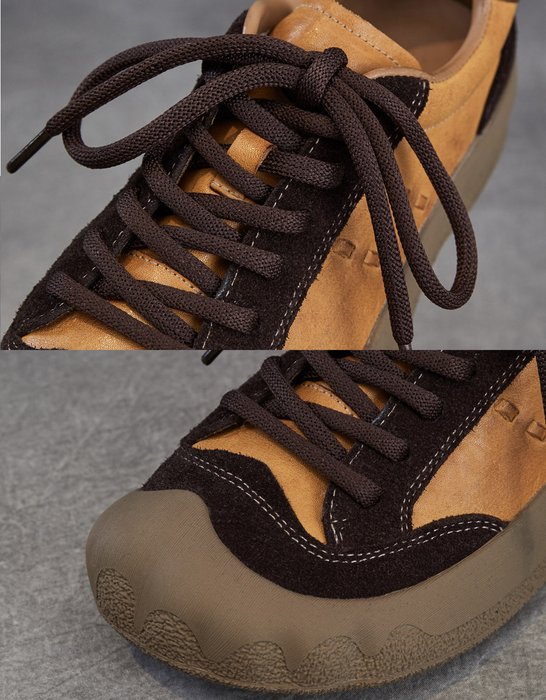 Autumn Color Match Round Toe Comfortable Casual Sneakers for Women, Obiono Sep Shoes Collection 2026, 81.79