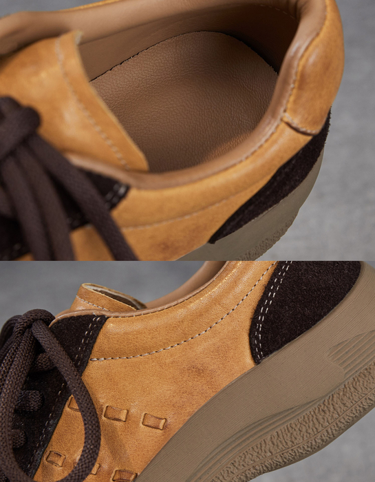 Autumn Color Match Round Toe Comfortable Casual Sneakers for Women, Obiono Sep Shoes Collection 2026, 81.79