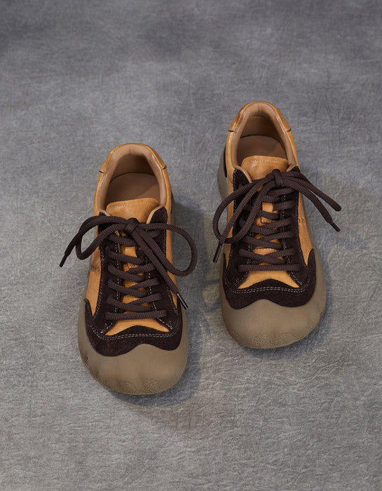 Autumn Color Match Round Toe Comfortable Casual Sneakers for Women, Obiono Sep Shoes Collection 2026, 81.79