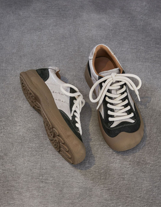 Autumn Color Match Round Toe Comfortable Casual Sneakers for Women, Obiono Sep Shoes Collection 2026, 81.79