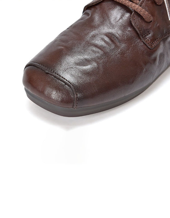 Autumn Comfortable Leather Flat Ankle Boots