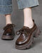 Autumn Comfortable Light-weight Platform Loafers Brown Jan Shoe Collection 2026 89.00