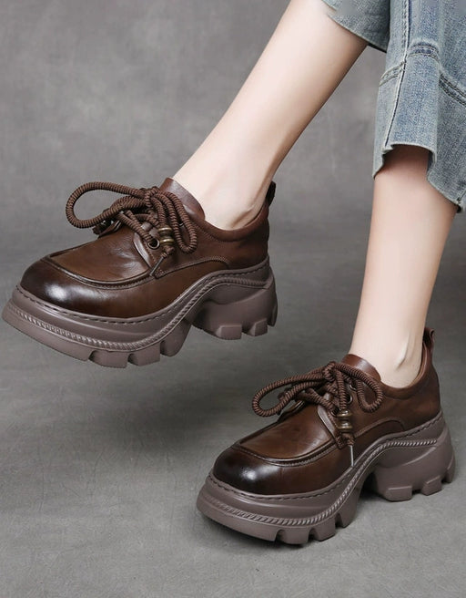 Autumn Comfortable Light-weight Platform Loafers Jan Shoe Collection 2026 89.00