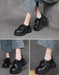 Autumn Comfortable Light-weight Platform Loafers Black Jan Shoe Collection 2026 89.00