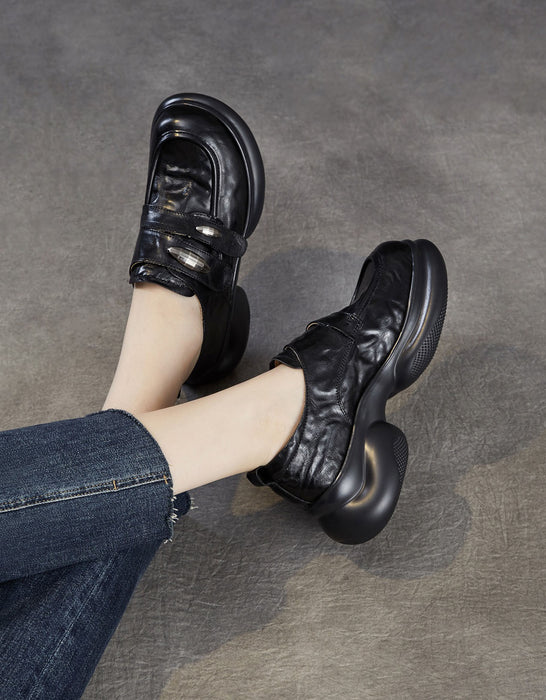 Autumn Round Toe Comfortable Chunky Loafers for Women, Obiono Sep Shoes Collection 2026, 88.01