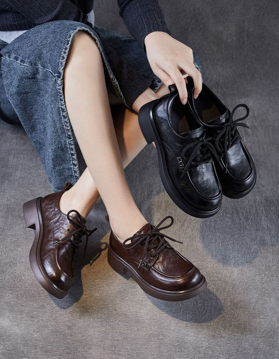 Women's Anti-slip Lace-up Comfortable Loafers