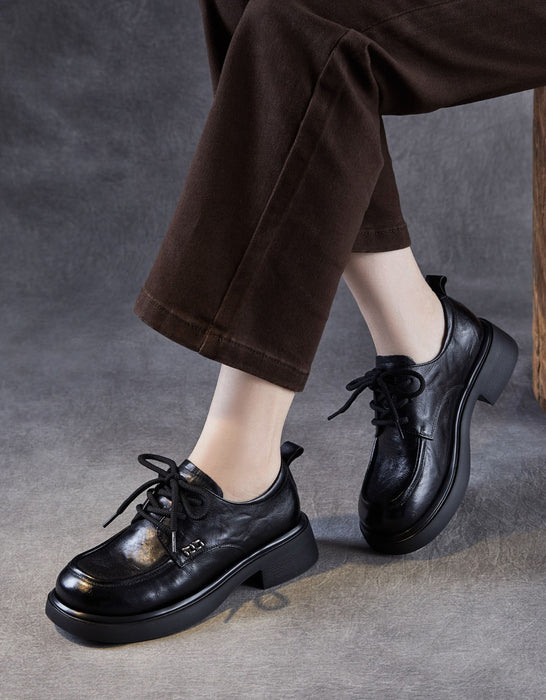 Women's Anti-slip Lace-up Comfortable Loafers