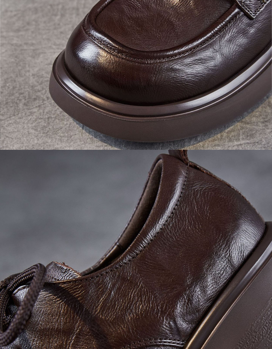 Women's Anti-slip Lace-up Comfortable Loafers