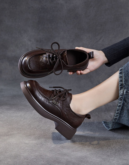 Women's Anti-slip Lace-up Comfortable Loafers