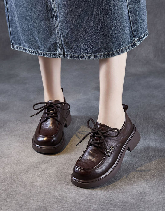 Women's Anti-slip Lace-up Comfortable Loafers