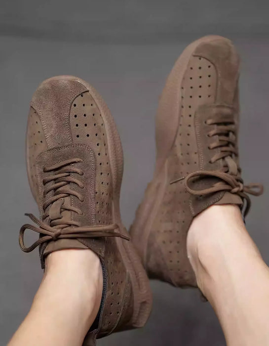 Autumn Spring Breathable Soft Sole Men's Sneaker Shoes Try on Feb Shoe Collection 2026 99.99