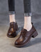 Autumn Spring Comfortable Lace-up Chunky Heels Loafers Obiono July Shoes Collection 2026 87.7