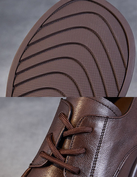 Autumn Spring Comfortable Lace-up Chunky Heels Loafers Obiono July Shoes Collection 2026 87.7