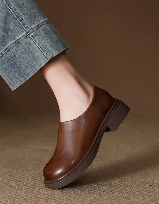 Autumn Spring Women's Versatile Round Toe Loafers Shoes for women, Obiono Oct shoes collection 2026, 90.90