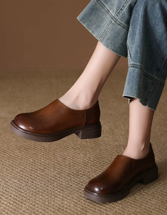 Autumn Spring Women's Versatile Round Toe Loafers Shoes for women, Obiono Oct shoes collection 2026, 90.90