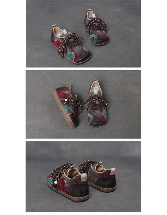 Autumn Suede Leather Stitch  Comfortable Wide Toe Box Sneakers Details Jan Shoe Collection 2026 89.80