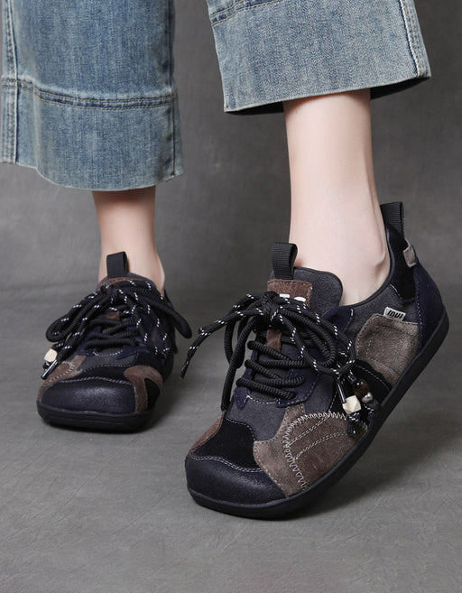 Autumn Suede Leather Stitch  Comfortable Wide Toe Box Sneakers Jan Shoe Collection 2026 89.80