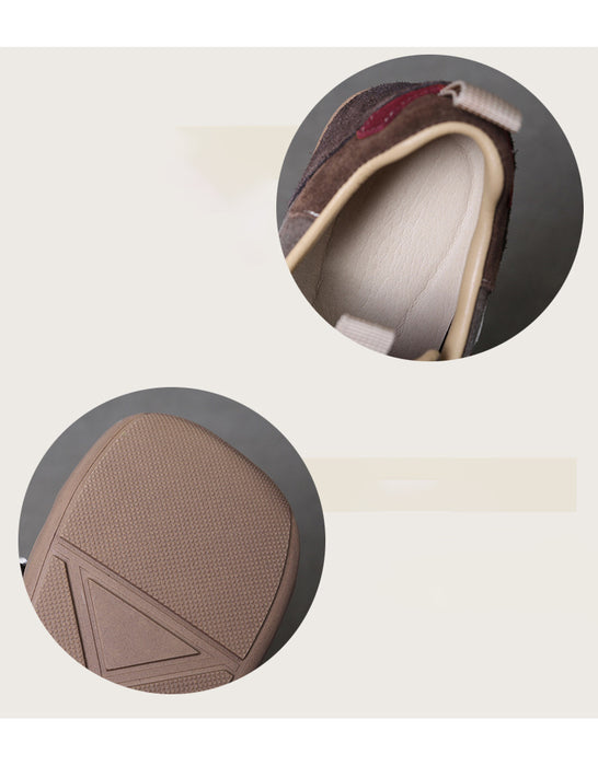 Autumn Suede Leather Stitch  Comfortable Wide Toe Box Sneakers Details Jan Shoe Collection 2026 89.80