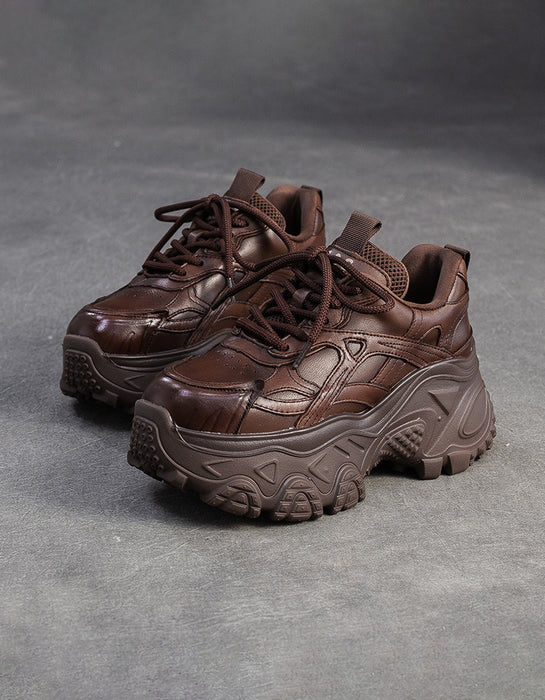 Autumn Winter Comfortable Casual Leather Platform Sneakers Jan Shoes Collection 2026 89.50