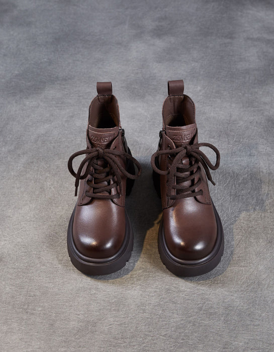 Autumn Winter Platform Comfort Lace-up Ankle Boots Obiono Jan Shoe Collection 2026 91.00