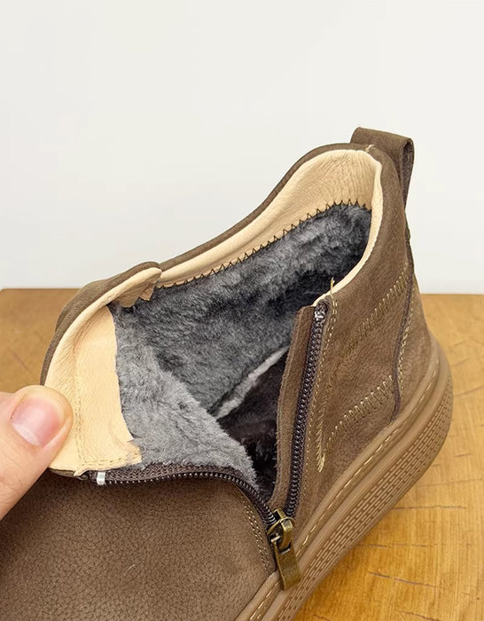 Autumn Winter Comfortable Casual Men's Ankle Boots(Size 37-45)