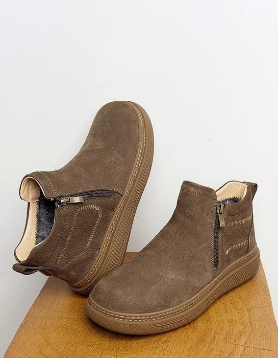 Autumn Winter Comfortable Casual Men's Ankle Boots(Size 37-45)