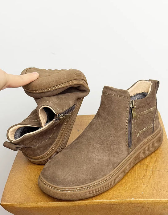 Autumn Winter Comfortable Casual Men's Ankle Boots(Size 37-45)