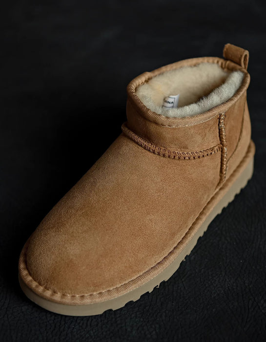 Botas antideslizantes informales retro de otoño e invierno para mujer | Zapatos de regalo