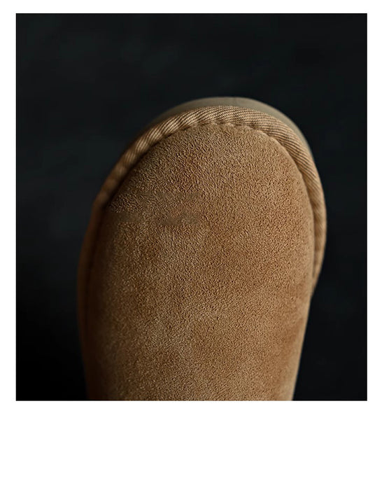 Botas antideslizantes informales retro de otoño e invierno para mujer | Zapatos de regalo