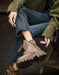 Autumn Winter Comfortable Round Toe Chunky Martin Boots for Women  Obiono Aug Shoes Collection 2026 108.0