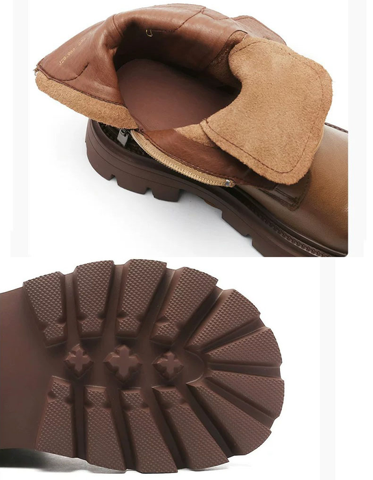 Autumn Winter Comfortable Round Toe Chunky Martin Boots for Women  Obiono Aug Shoes Collection 2026 108.0